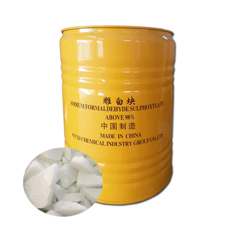 Bleaching agent Sodium Formaldehyde Sulfoxylate( rongalite c ) cas no 149-44-0