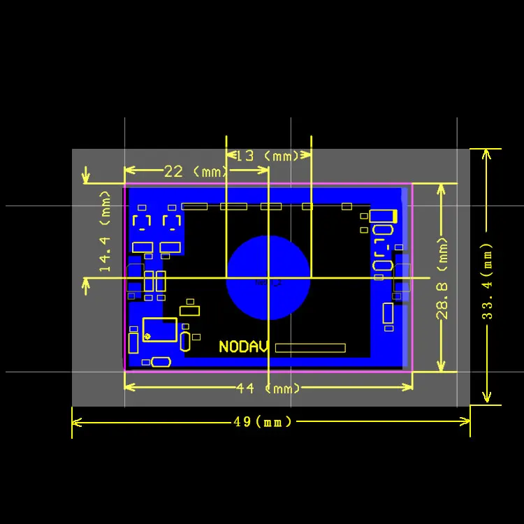 12V 3A 36W ванная комната зеркало свет сенсорный датчик переключатель PCBA светодиодный модуль датчика