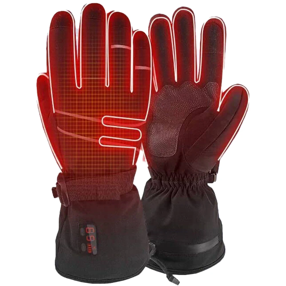 USB Battery Powered Rechargeable Heated Gloves  for Winter Biking Riding Skiing Cycling Hunting Unisex