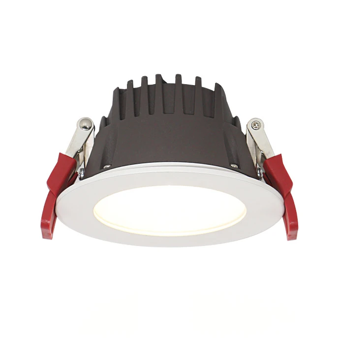 Ultra Slim Round Hotel Ceiling Anti Glare Spotlight 12W Down Light 15W COB Recessed LED Downlight