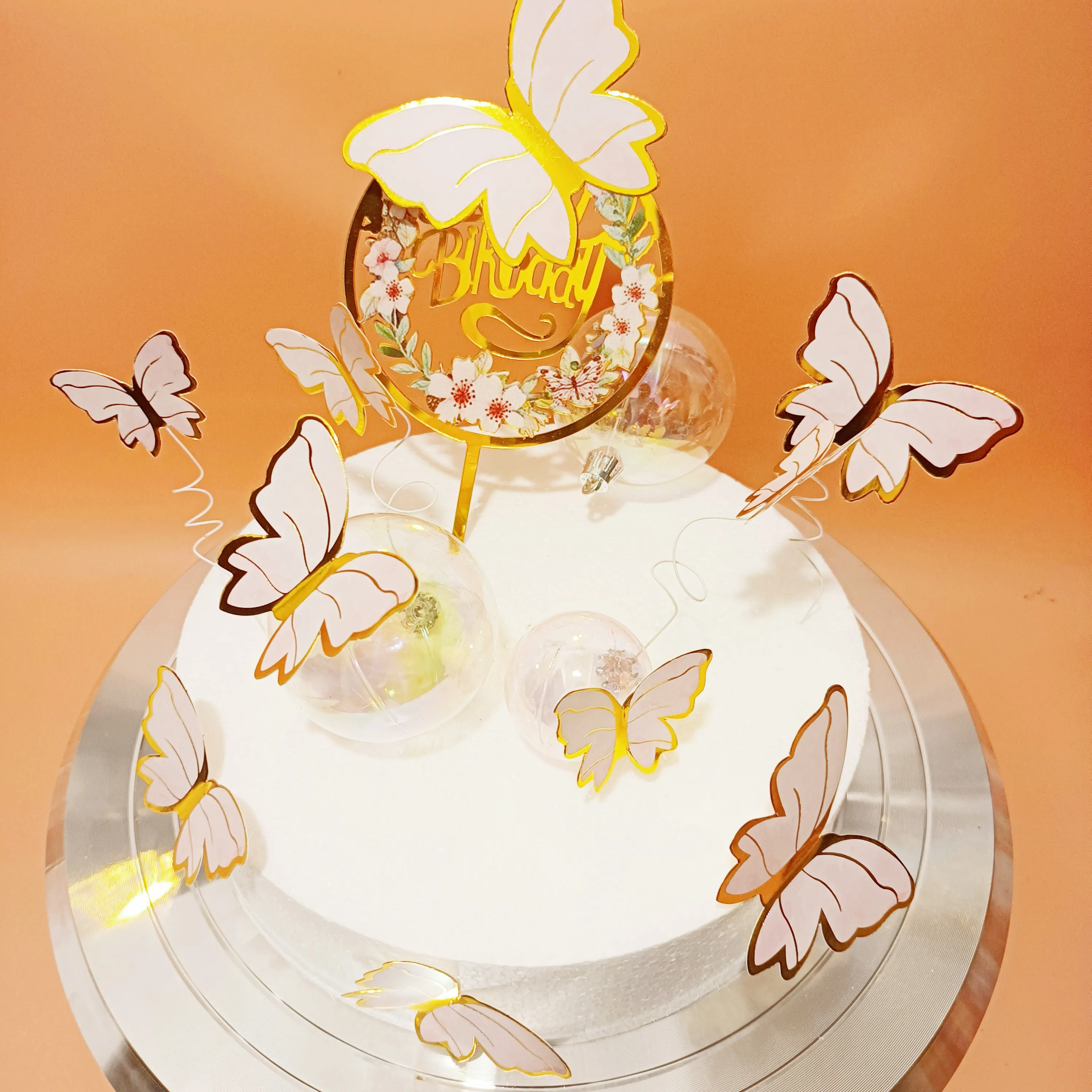 new arrival cheap 12 inch aluminum alloy cake turntable pink white azure cake turntable baking tool for cake baking