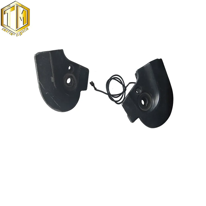 Запасные части для мотоцикла левый и правый держатель зеркала черный с рукояткой для мотоцикла PIAGGIO Hello аксессуары для замены