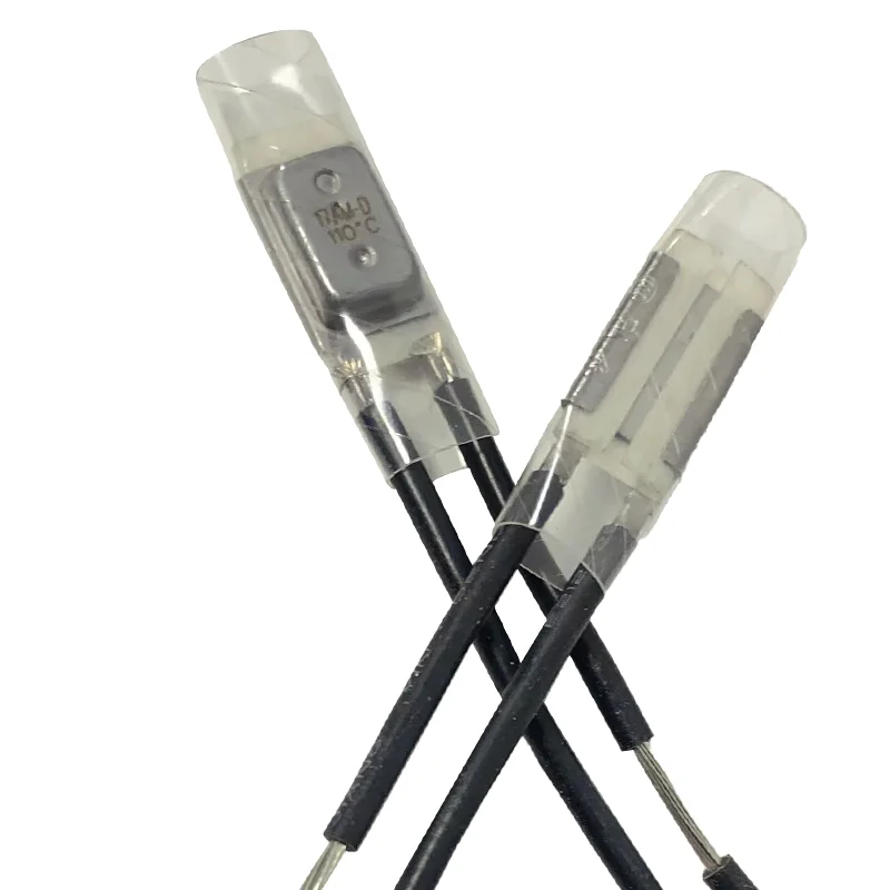 High Quality 125V 250V Protector Bimetal Thermal Cutoff Switch 50-200 Degrees Thermal Protector 250V 10A