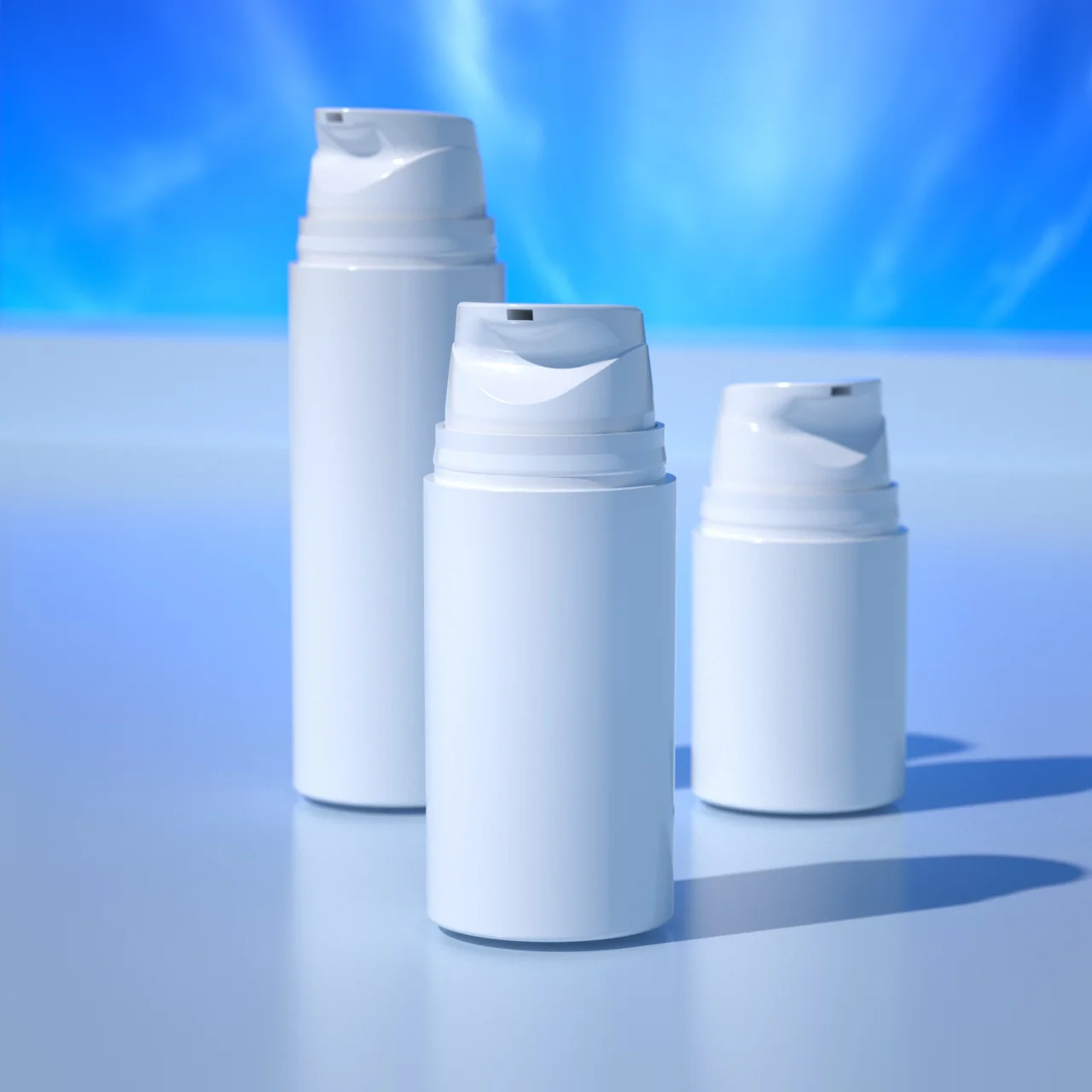 Empty 15ml 30ml 50ml 100ml Frosted Cream Cosmetic Lotion Resistant Luxury Plastic Acrylic Airless Pump Bottle With Pump