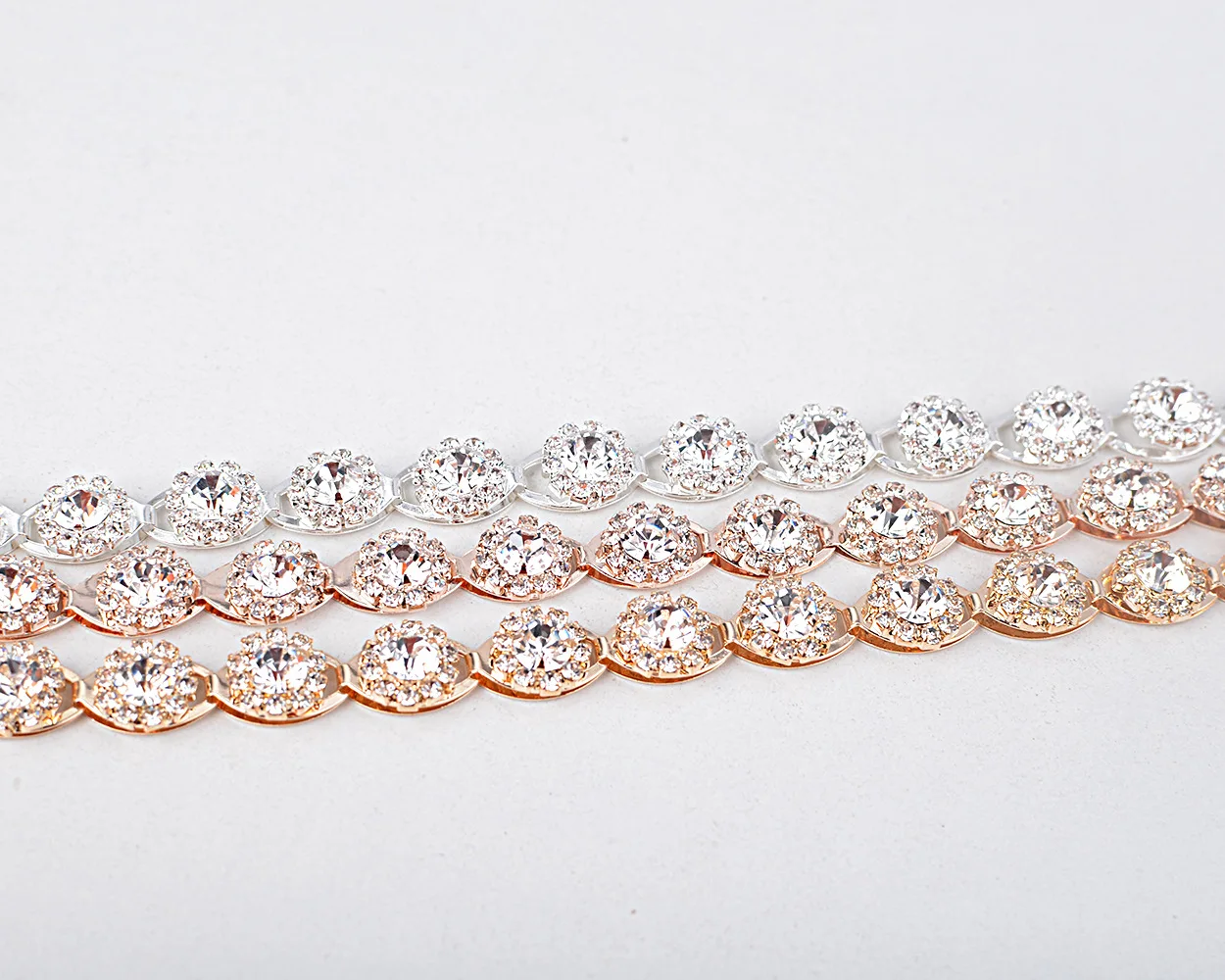 Bridal hair band daily ornaments ins flower rhinestone headband dress wedding headdress