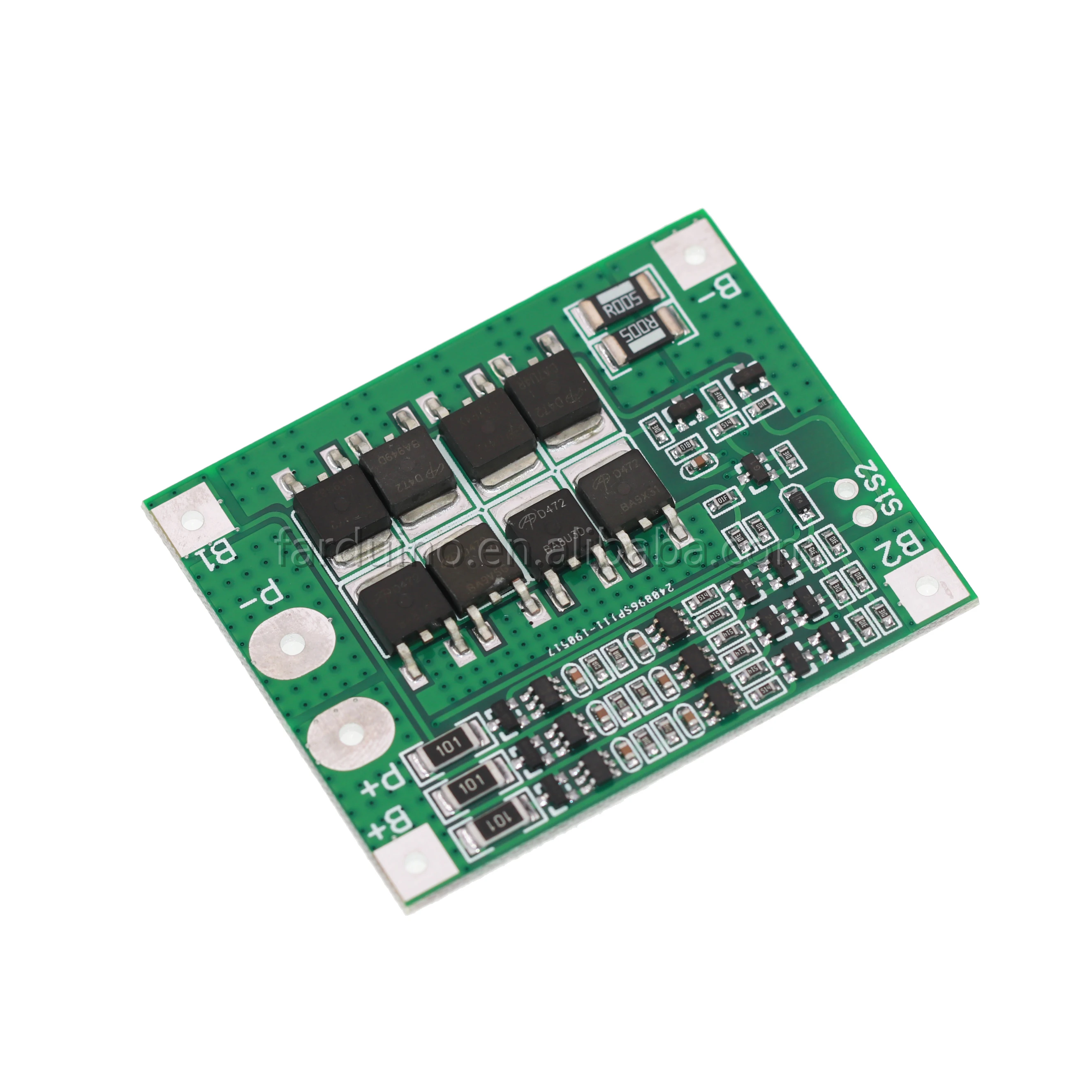 Защитная плата PCB BMS для зарядки полимерных литиевых аккумуляторов 18650, 25 А, 3 S, последовательный модуль защиты литий-ионной зарядки 12 В, 3,7 Lipo