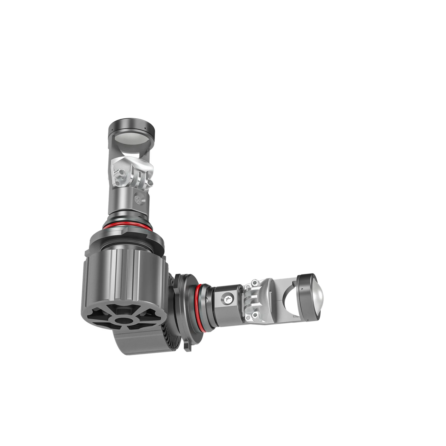 9005  H7 H11 H4 LED Mini bi-led Projector Lens Car  Headlight Bulbs Focused Light for car truck SUV ATV