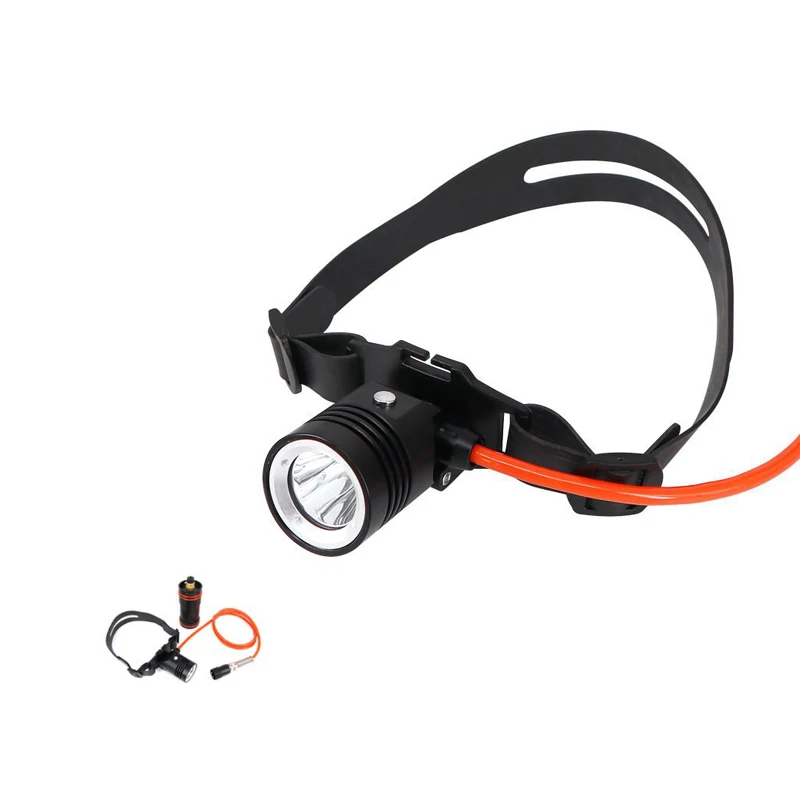 5 Hours 1000 lumens WH31 II Diving Flashlight Dive Headlamp Diving Head Torch