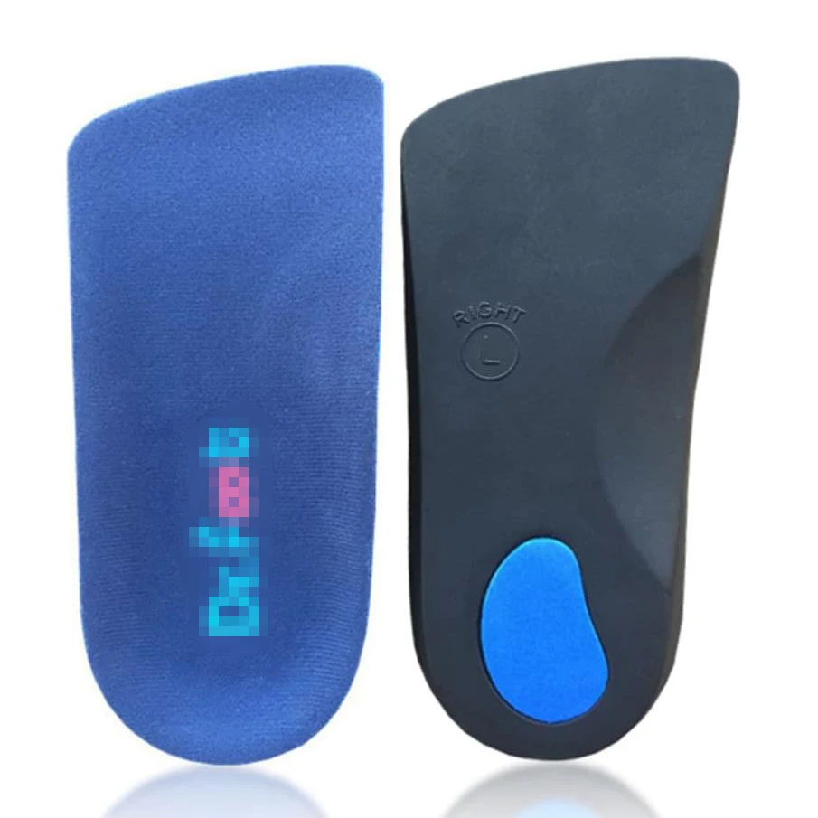 3/4 Length Orthotics Insoles - Arch Support Insoles for Corrects Over-Pronation, Fallen Arches, Fat Feet-Plantar Fasciitis,