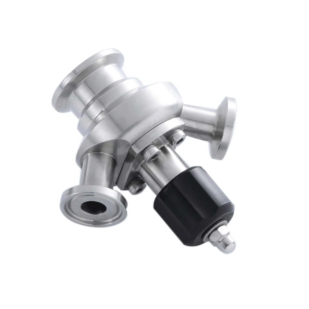 stainless steel sterile aseptic sample valve