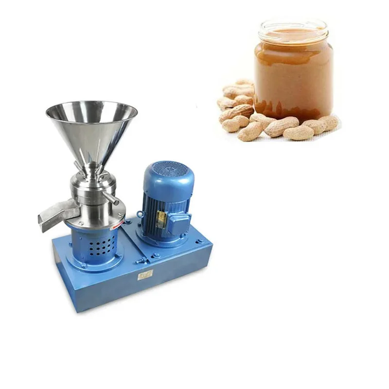 Colloid mill machine for automatic peanut butter coconut butter making machine
