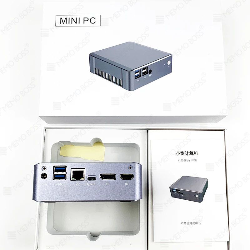 New Design i3-1215U Multi-function Mini Pc 6 Lan For Win/Linux OS Core i3 i5 i7 Mini Case Processor Graphics