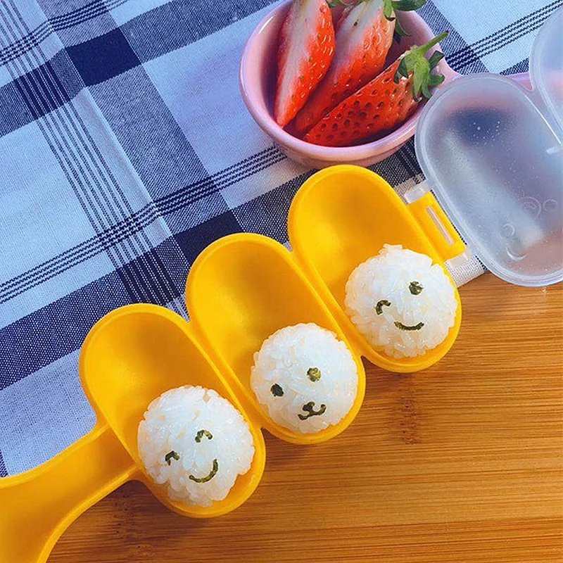 1 шт. формы для рисовых шариков с рисовой ложкой кухонные инструменты приготовления суши