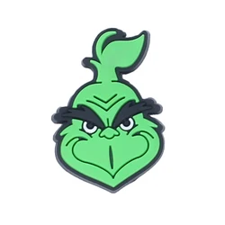 Custom Shoe Charm Wholesale Croc charm How Stole Christmas Serirs PVC  Shoe Decorations for Croc Clog Charm