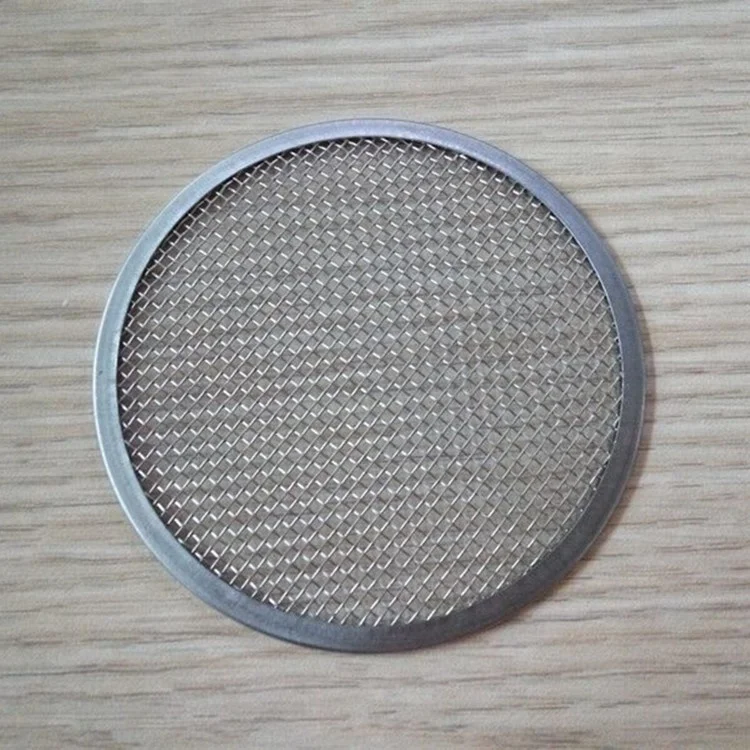 Customize 10 50 100 150 200 500 Micron Stainless Steel Wire Mesh Screen Filter Disc