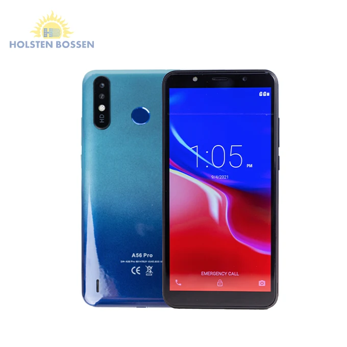 A56pro смартфон с 5,5-дюймовым дисплеем, восьмиядерным процессором, ОЗУ 6,26 ГБ, 256 мАч, 8 Мп, 4G, Android 4000, 2-мя слотами для SIM-карт и SD