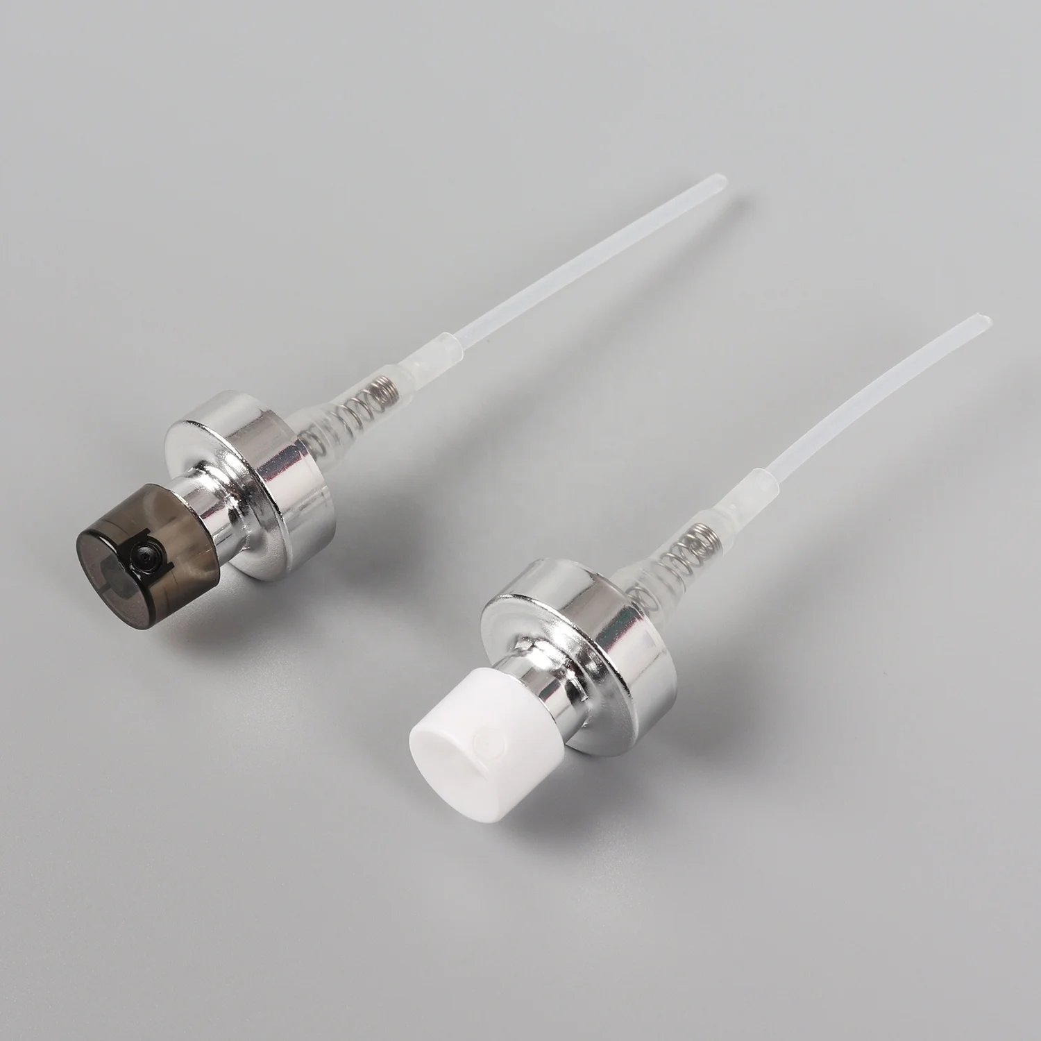 Oral sprayer aluminum bottle aluminum can press bayonet fine mist sprayer crimping pump