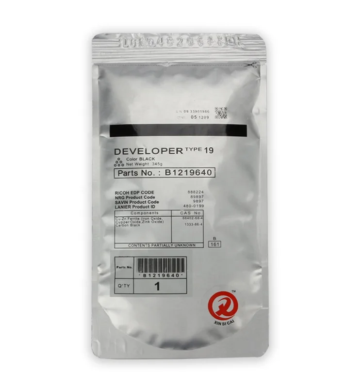Developer copier Type 19 for Ricoh Aficio 1015/1018 B1219640 with high quality in stocks
