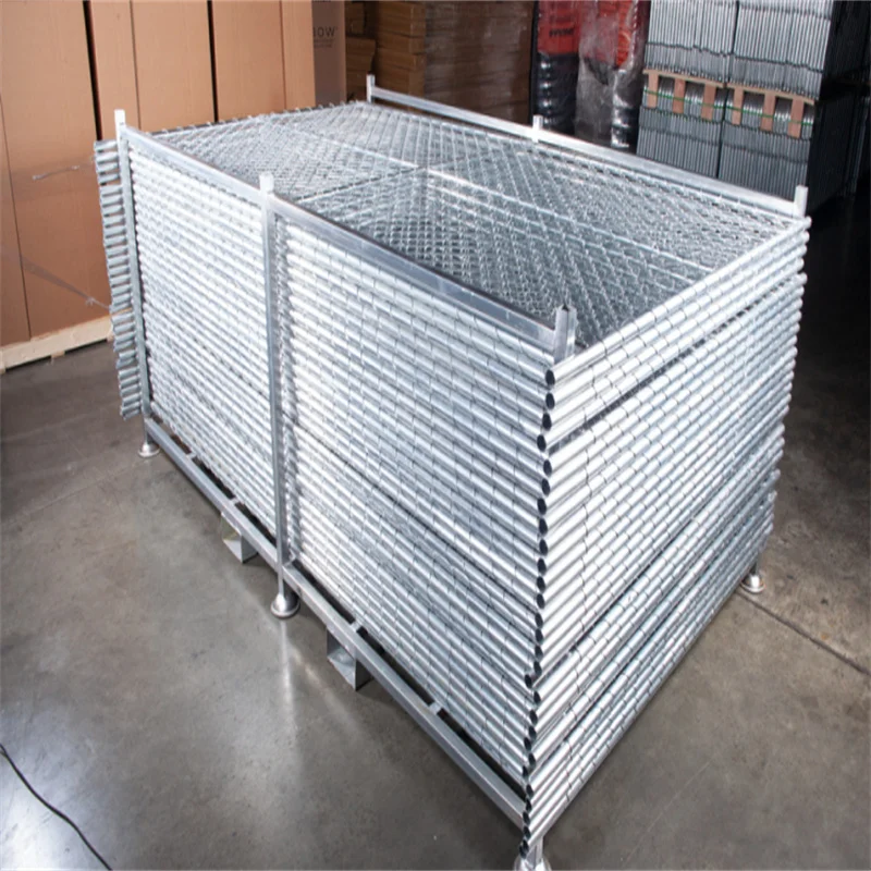 Wholesale High Quality Galvanized 6x12 Chain Link Temporary Fence Panels For America