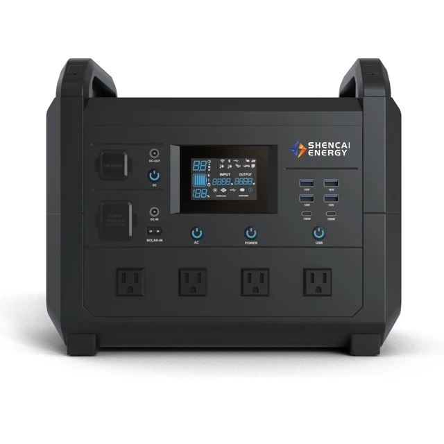 2000W Ricaricabile Solare Centrale Elettrica portable a Battery portable Power Station For Outdoor Camping