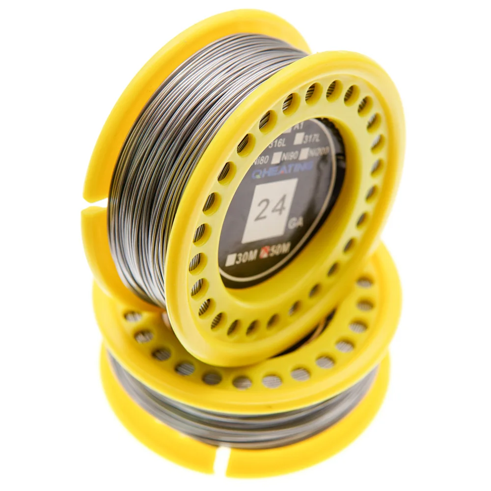 
High quality 50m/roll Ni80 round wire made in china 