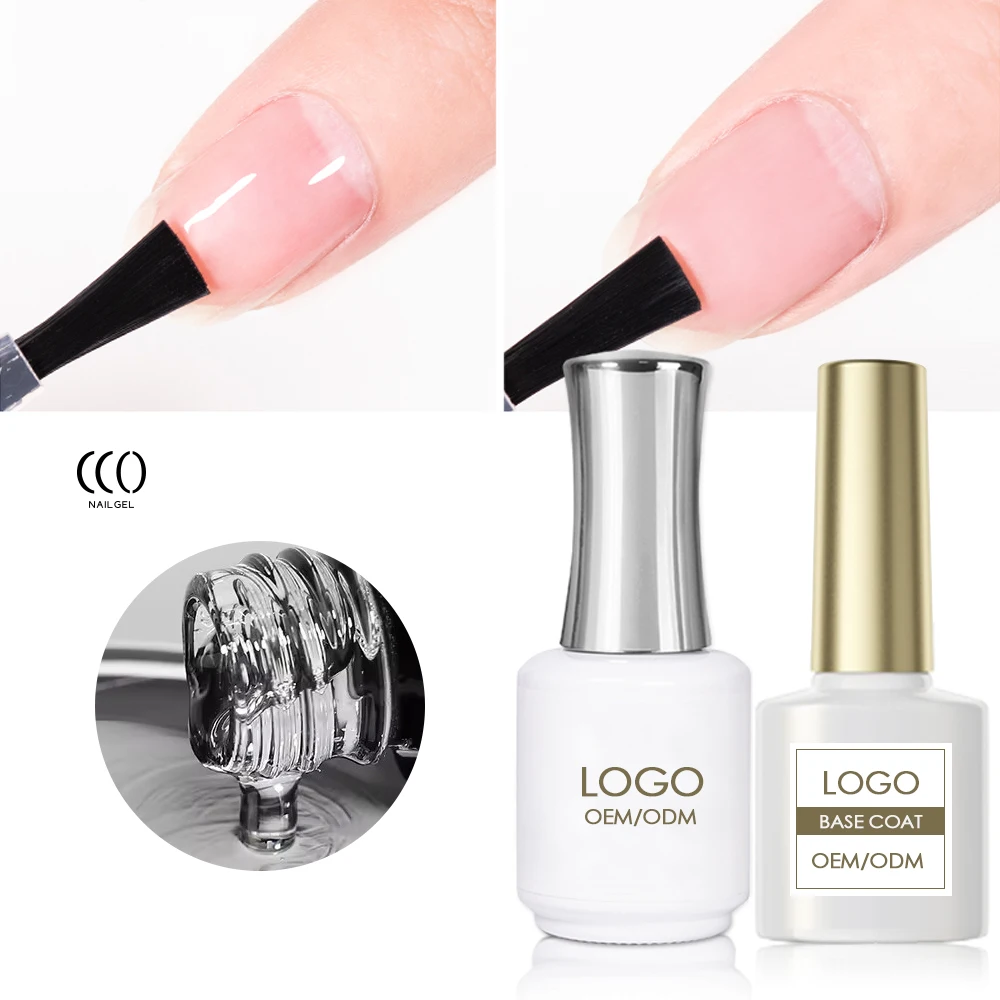 OEM/ODM Wholesale Naills nail rubber base Camouflage nail strengthener primer private label 15ml nail polish oem