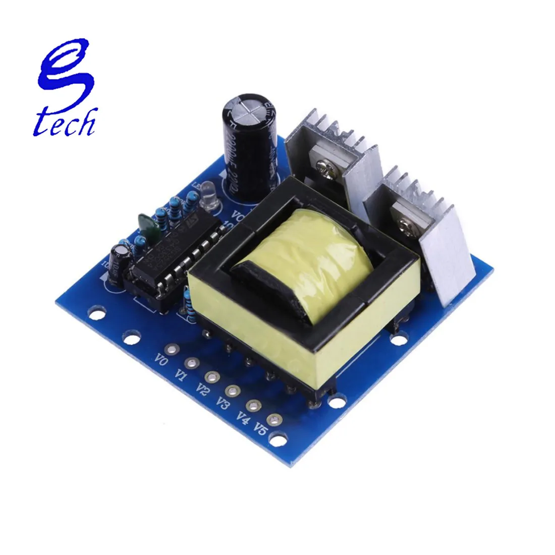 DC-AC преобразователь 12V постоянного тока до 110V 200V 220V 280V AC 150 Вт Инвертор Boost платы силового