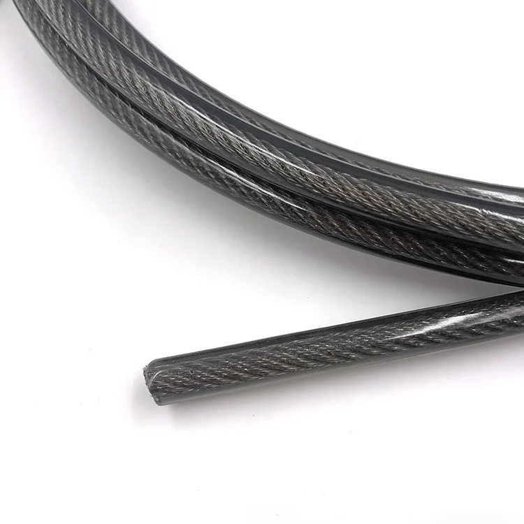 OEM color plastic coated steel wire cable reliable manufacturer