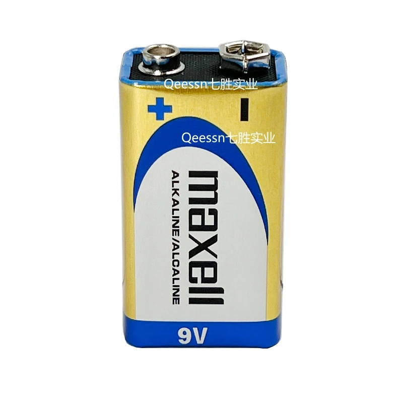 MAXELL 6LR61/9 В Щелочная/ALCALINE 6F22 батарея высокого качества одноразовая для игрушечных микрофонов