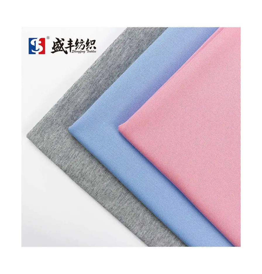 Hot selling high quality polyester polo t shirt fabric, man polo shirt cotton fabric