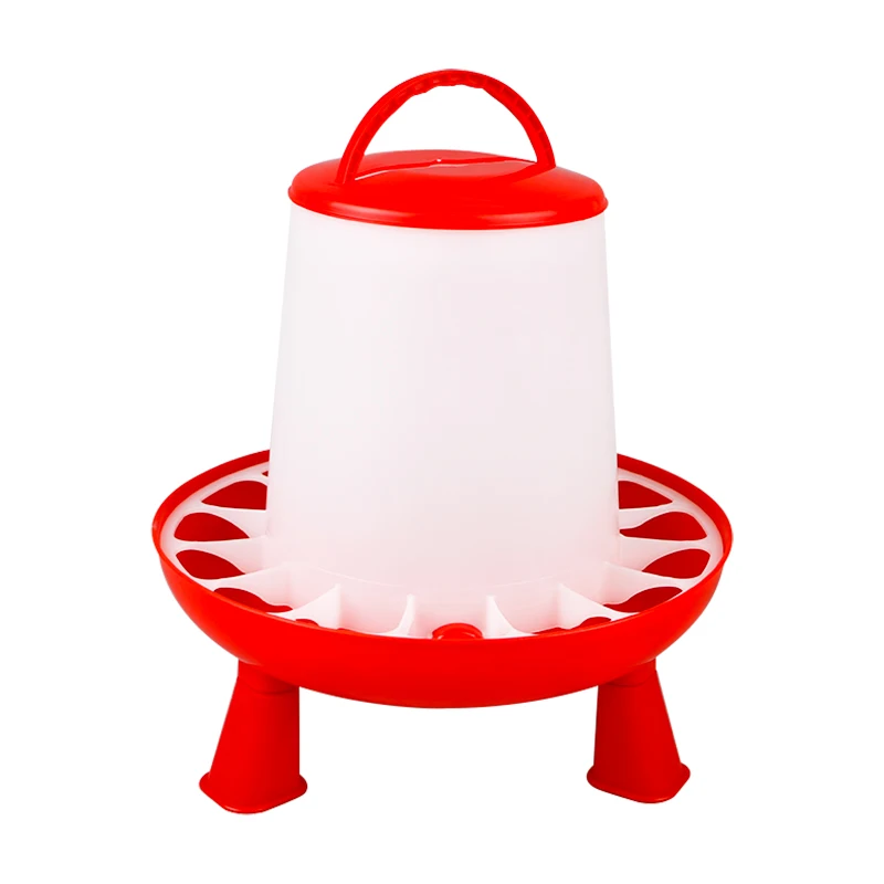 New Arrivals 6Kg/9Kg Chicken Feeder Automatic Poultry Feeders With Legs