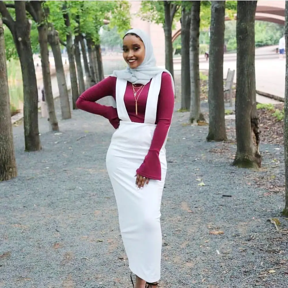 
Hot selling fashion Muslim skirt high quality OEM custom cotton muslim abaya or skirt 
