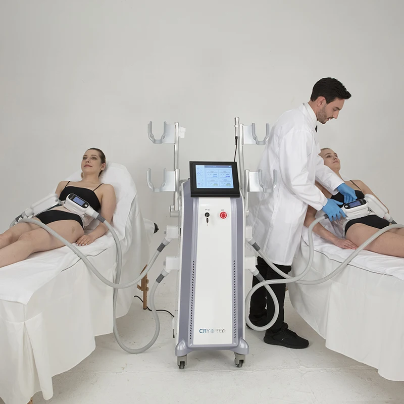 Nubway 4 cryo handles non surgical lipolysis lipolysis fat cryo cool shape machine for weight loss