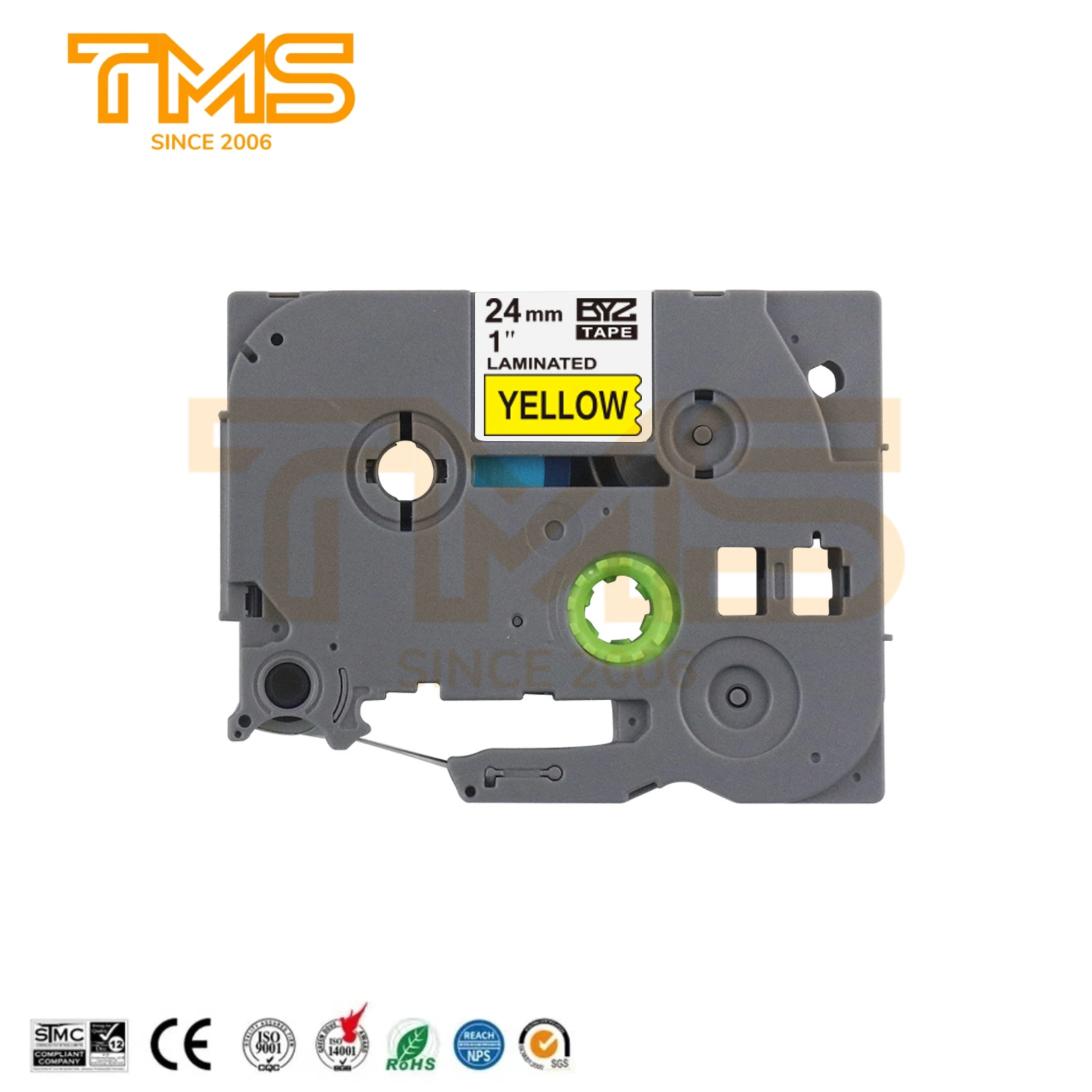 TZe 651 Tze-651 24mm for Brother Label Tape PTE  1090 PT7600 2700 1650 2730 Label Tape Compatible Brother label tape Brother tz