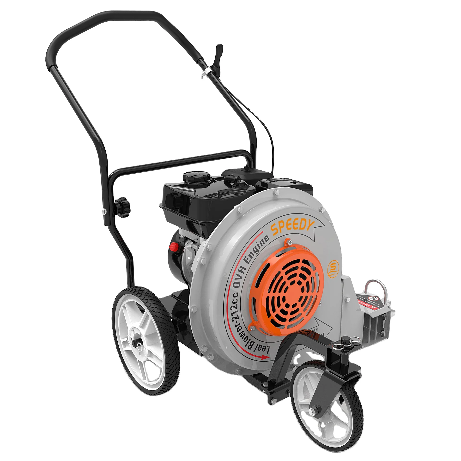 Leaf cleaning sweeping machine Hand push road gasoline blower
