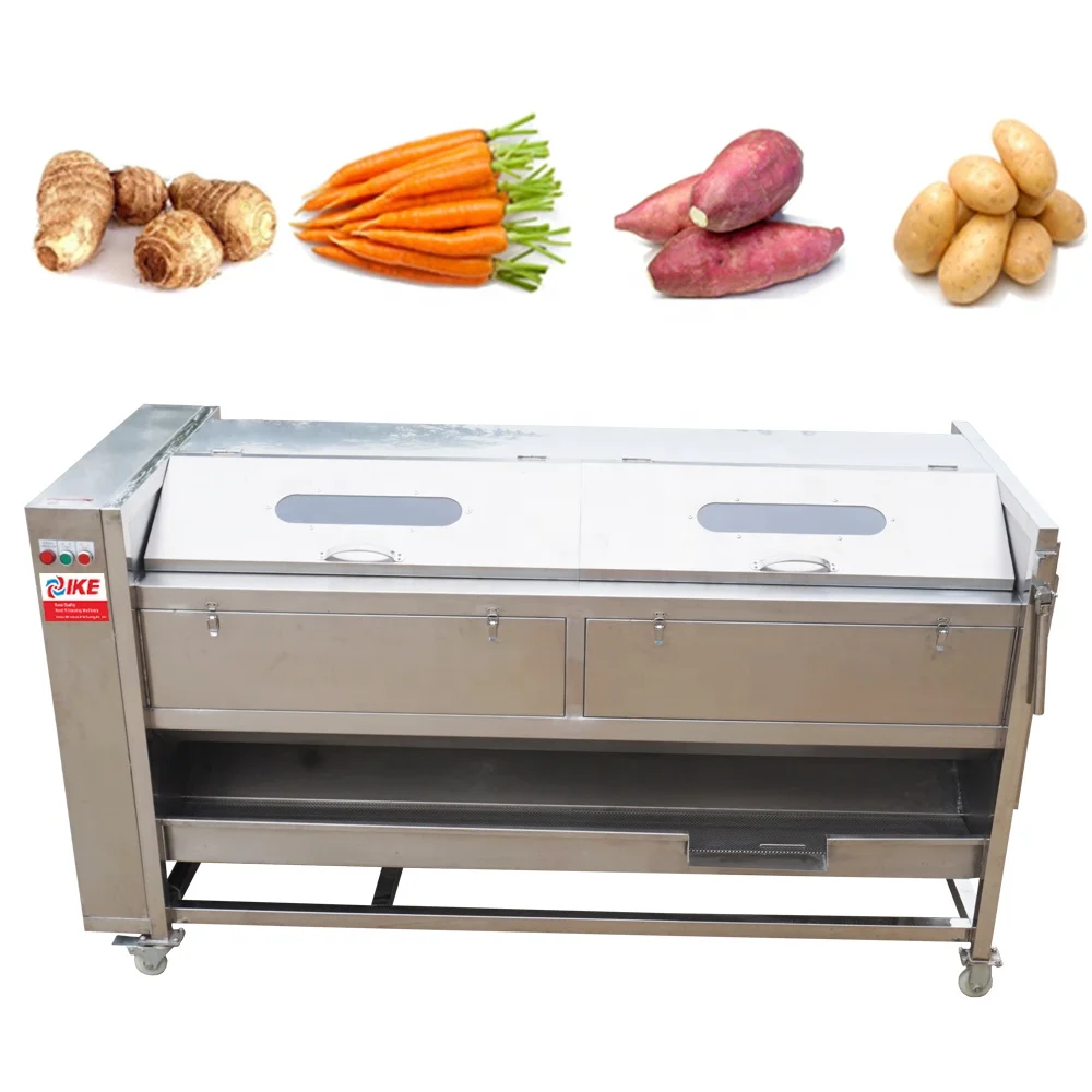 Industrial Potato Pumpkin Washing Peeling Machine Ginger Sweet Potato Peeling Washing Machine