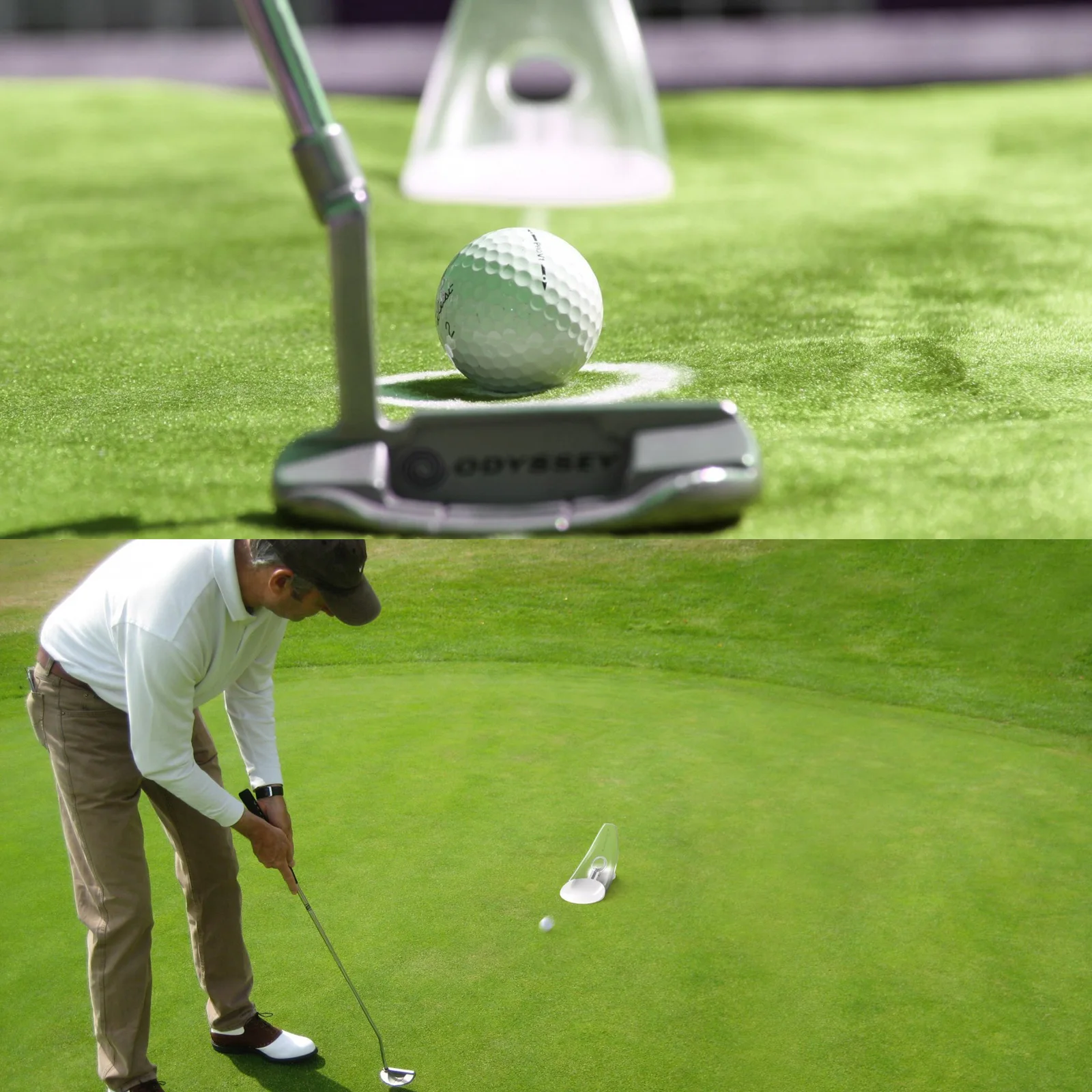Помощь при тренировке Putt от american