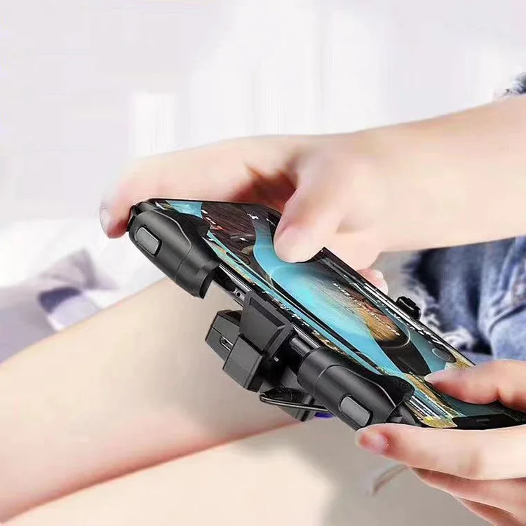 
Mobile Game Accessories L1 R1 Handle Mobile Gaming Joystick Trigger Shooter Controller Mobile Controller android Gamepad PUBG 