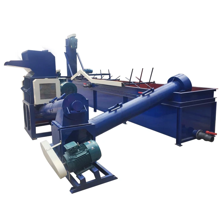 Factory Offer plastic crusher washing drying cleaning recycle line