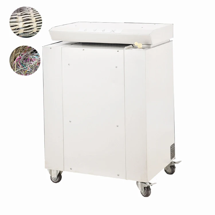 Electric Wastepaper Slicing Shredder Machine Paper Box Sample Cutter Machine for Gift Packing