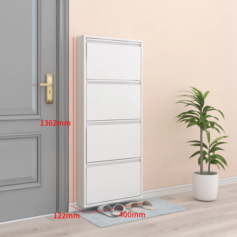 Туалетный столик с 3 ящиками металлический вертикальный Чехол С Откидывающейся Крышкой для гостиной коридор гардероб вход обувной шкаф настенный обуви белый мебель