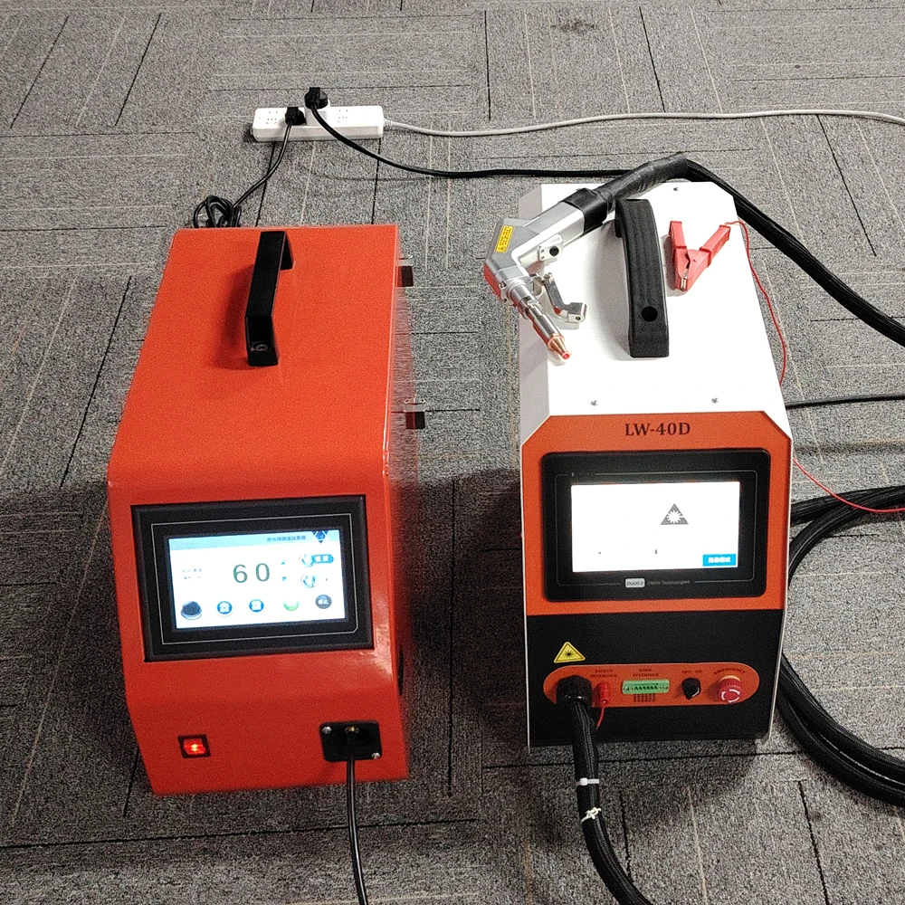 Mini laser welder 1200W just 26kg can weld and cut portable laser welding machine desktop handheld laser welding machine