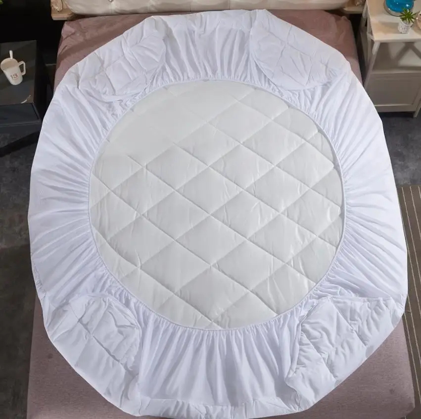 Luxury wholesale customized quilted removable microfiber Mattress Protector cover Dust-proof mattress protector
