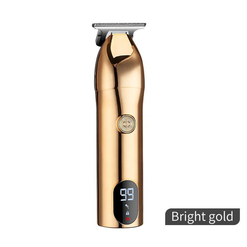 2022 lcd USB charging cheapest electrical zero gapped trimmer hair professional hair clipper for men