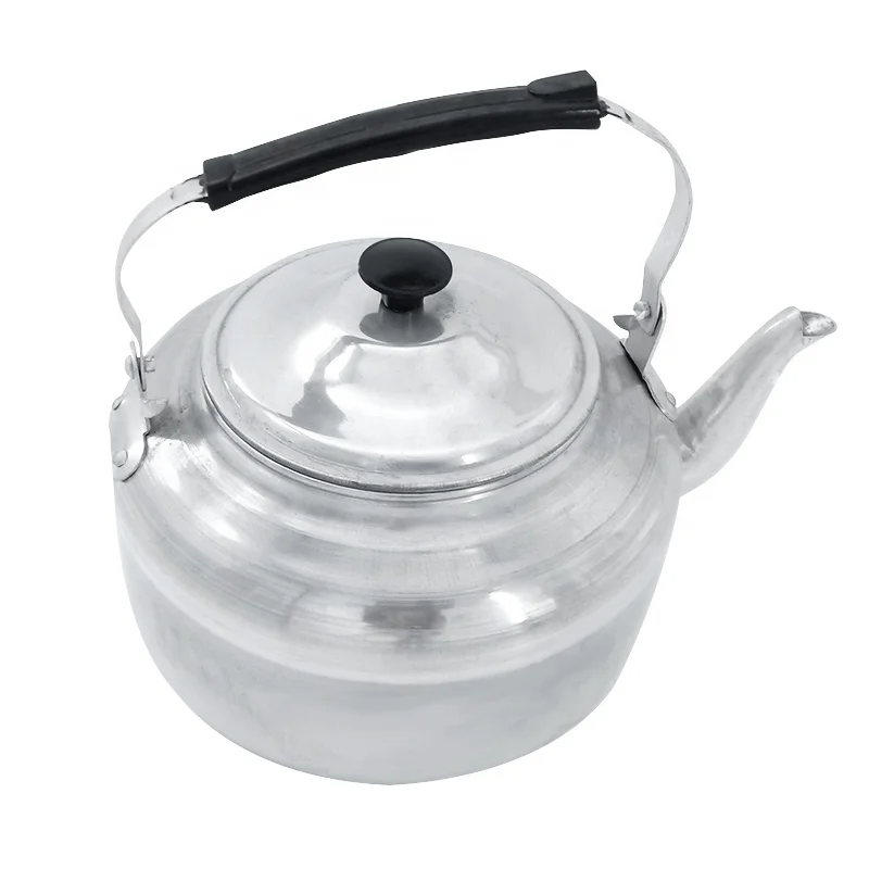 Metal aluminum tea kettle camping house use good
