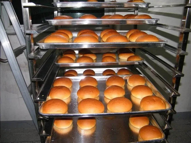 Industrial bread making machines/french bakery equipment/gas convection ovens