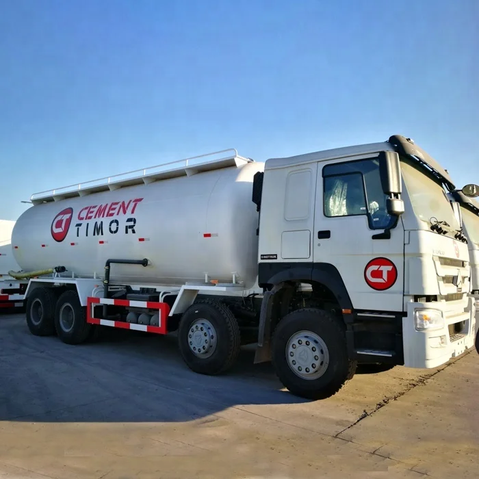 Лучшая цена Sinotruk Howo 12 колес 30 кубических сыпучий порошок цемента