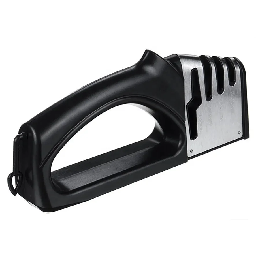 Multi functional four-in-one knife sharpener