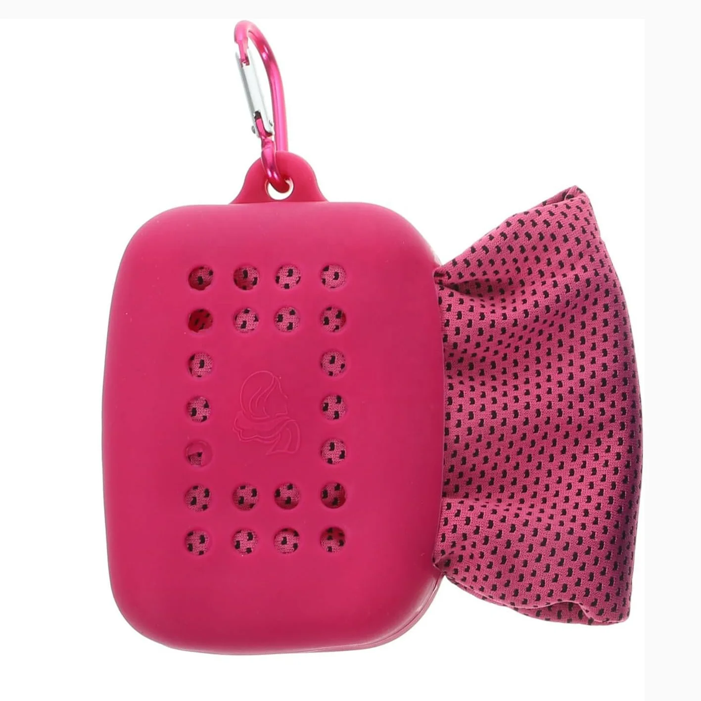 RPET sublimation brand gym instant cooling ice sport custom logo microfiber ice sports custom cooling towels with silicone case