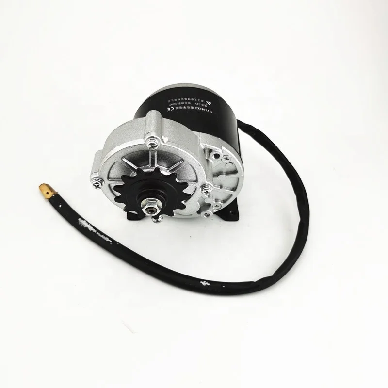 High quality MY1016Z3 Permanent Magnet Brushed DC Motor 24V 36V 350W for E-bike Electric Scooter tricycle Wheelchair